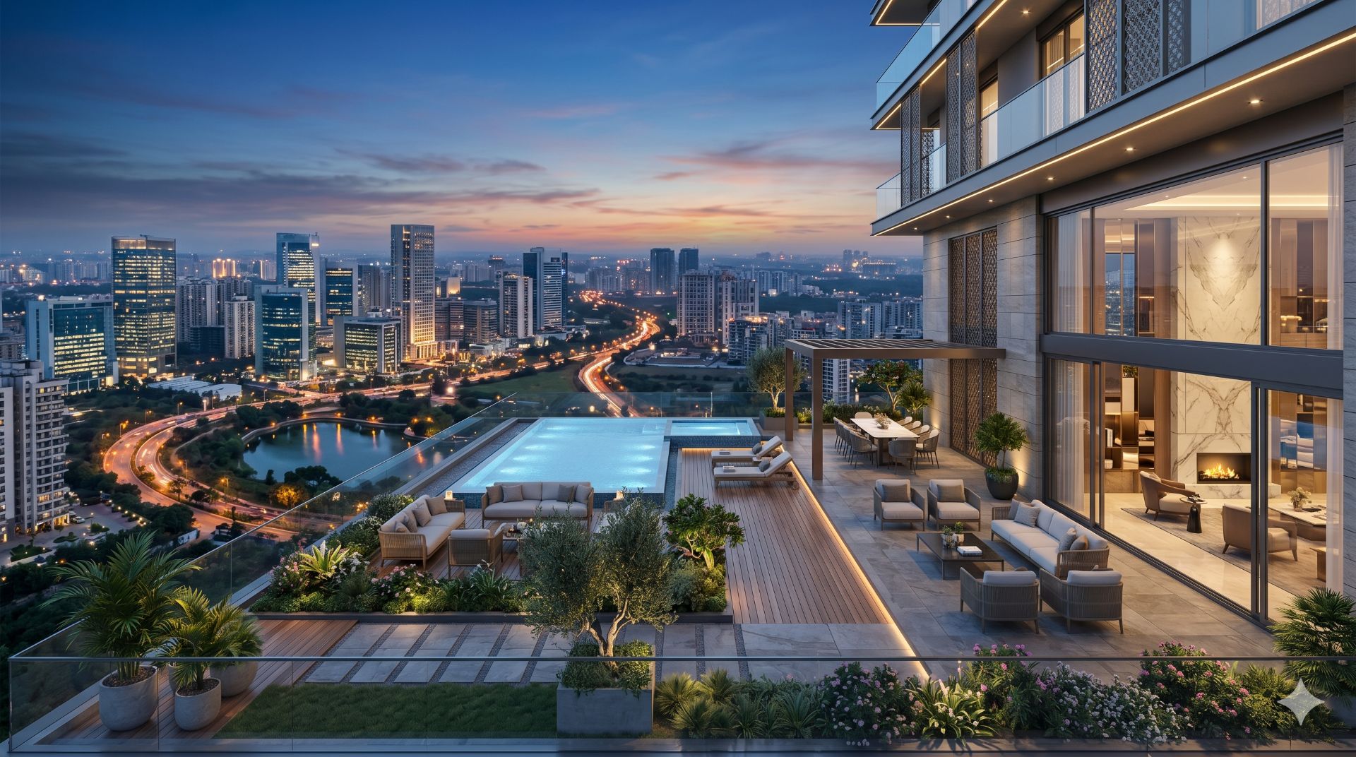3 BHK layout preview